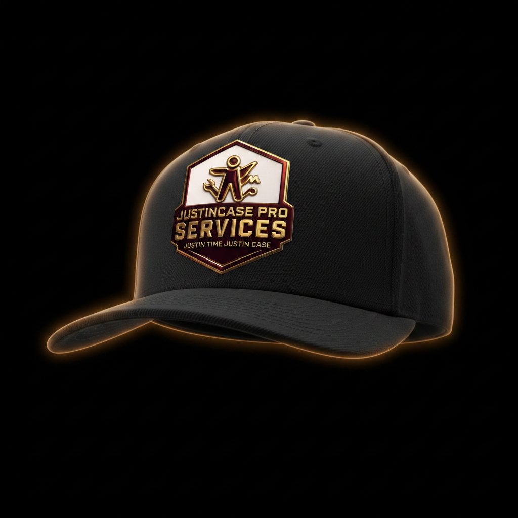 Black Snapback Full Logo