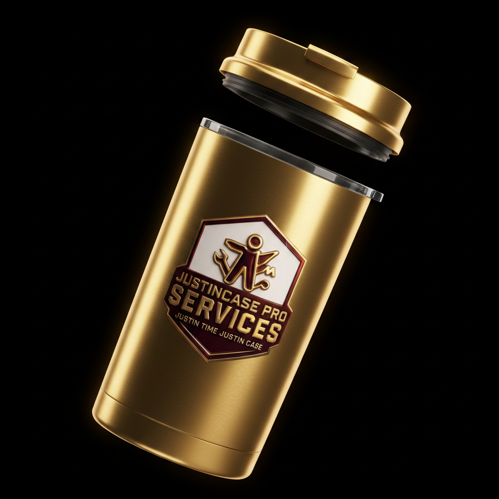 Gold Travel Mug