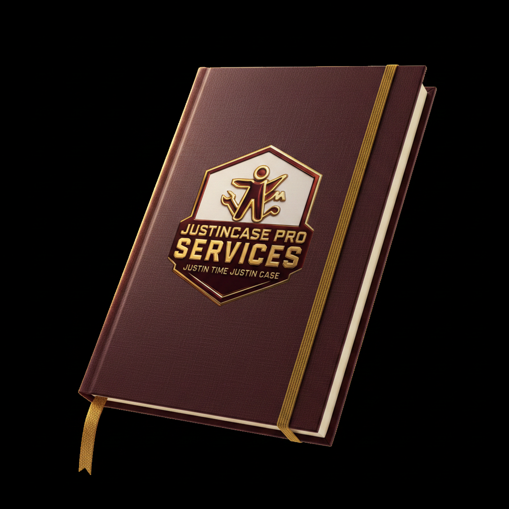Maroon Logo Notebook