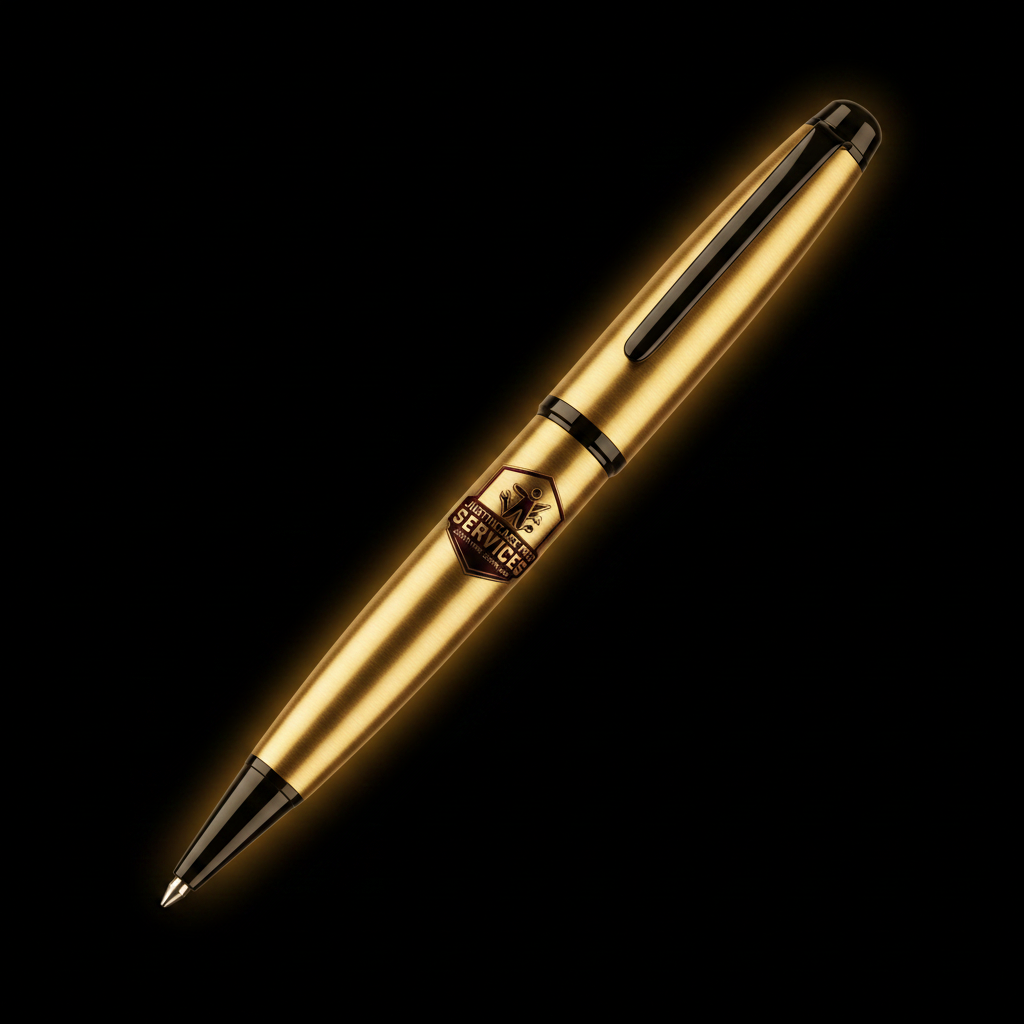 Gold Logo Pen