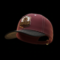 Maroon Black Dad Hat