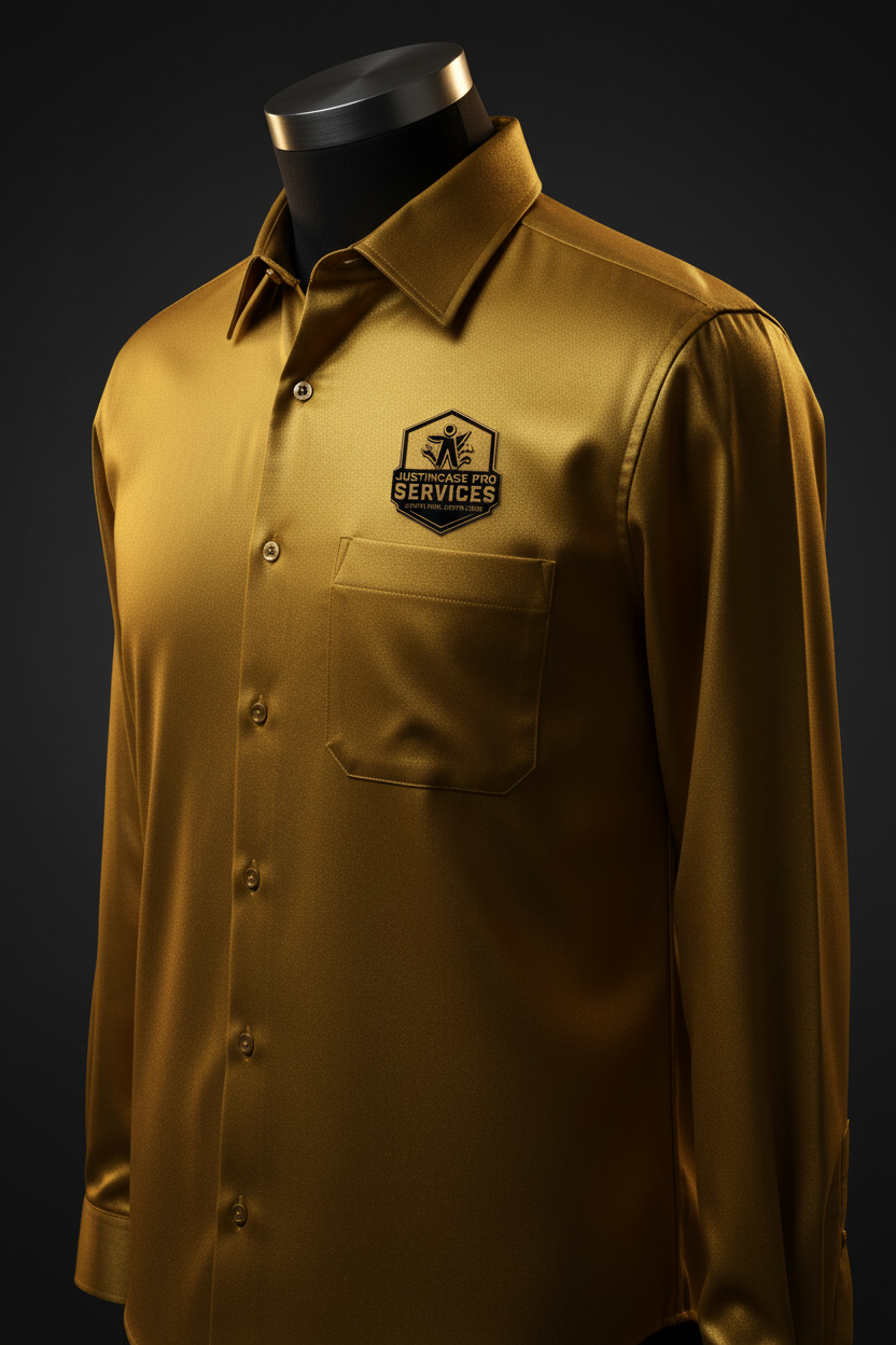 Gold Long Sleeve Front