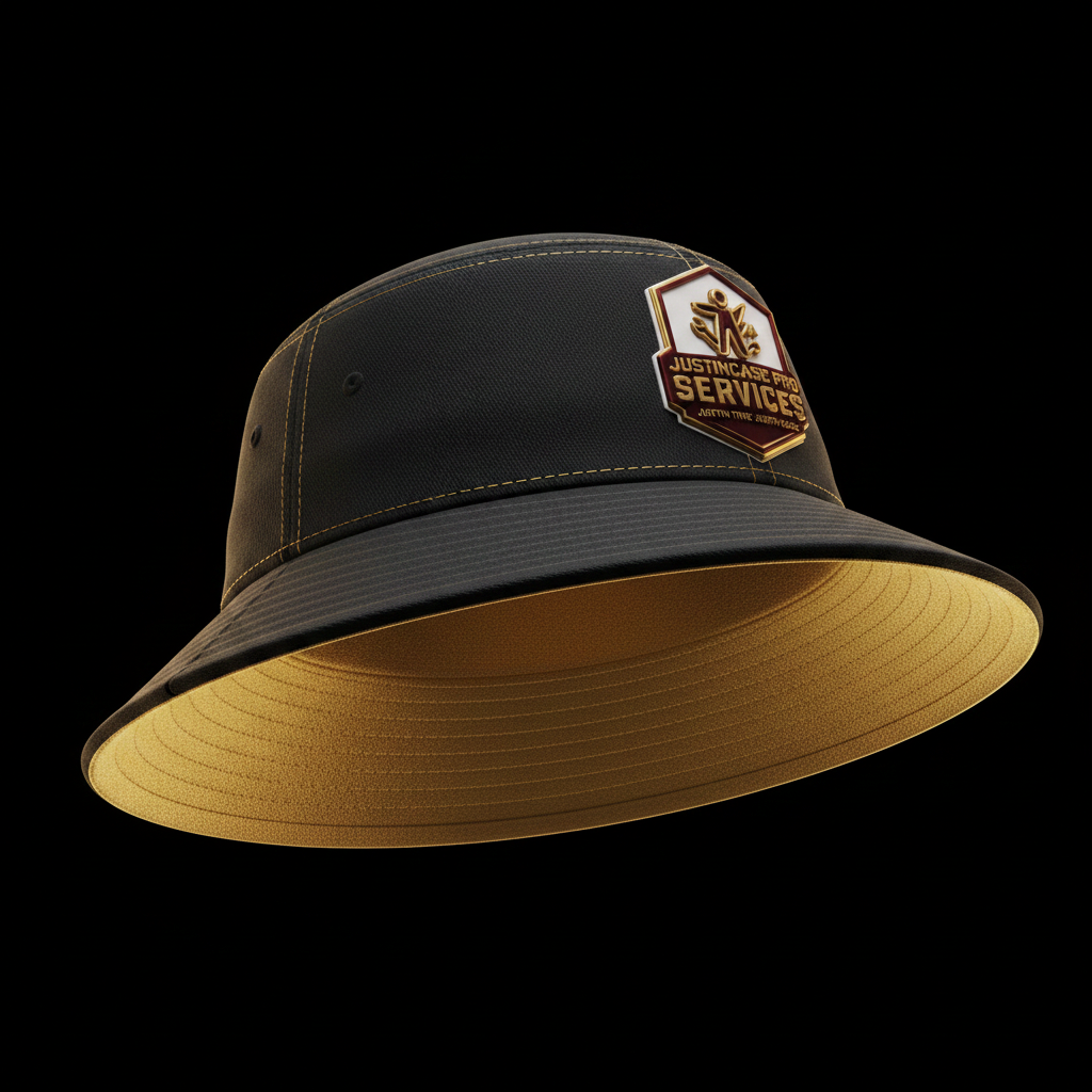 Black Gold Bucket Hat
