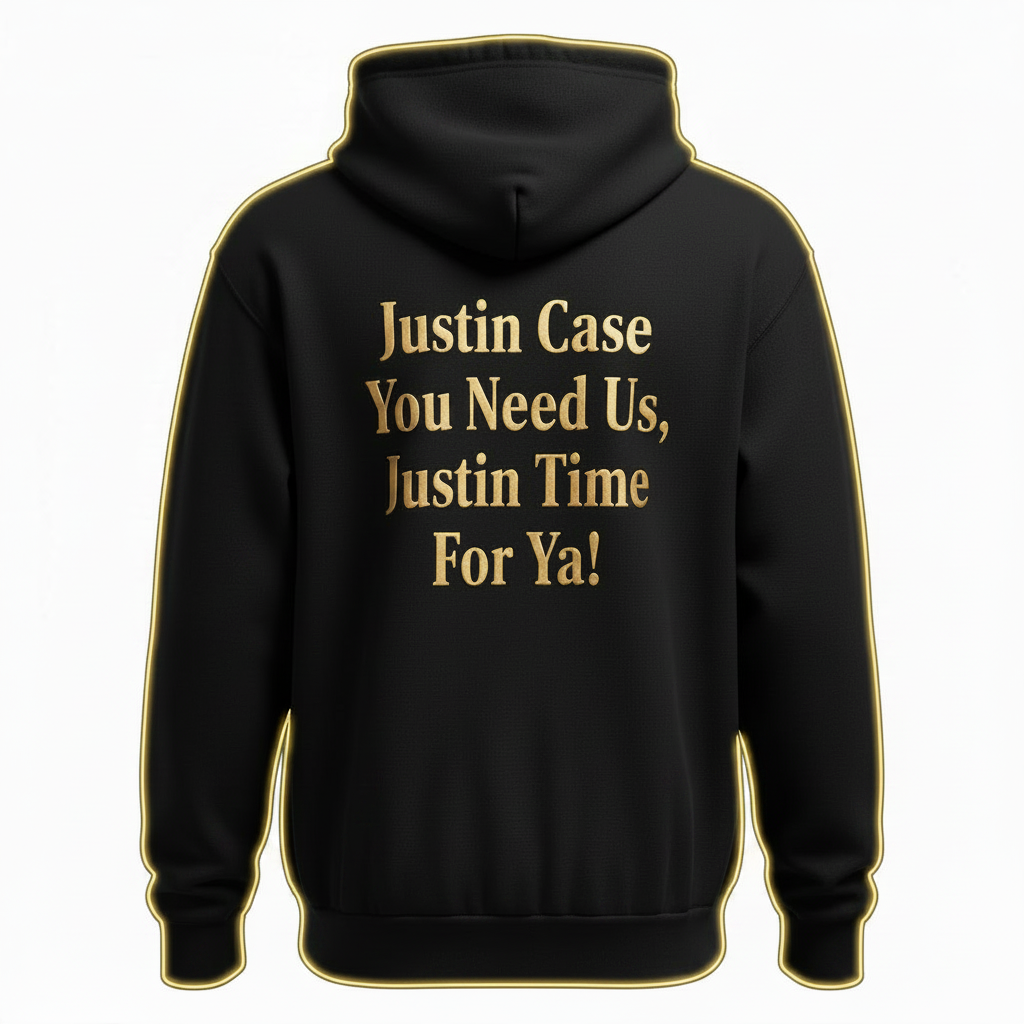 Black Hoodie Back