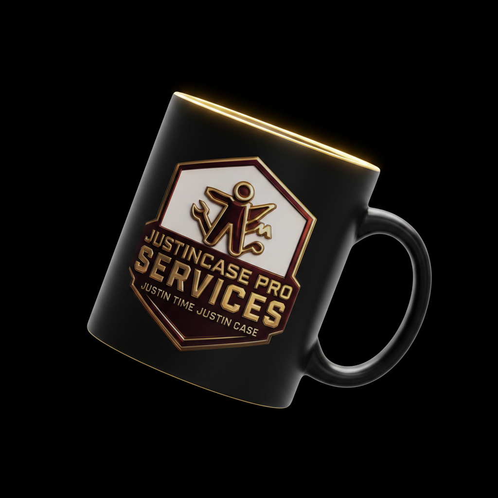 Black Logo Mug