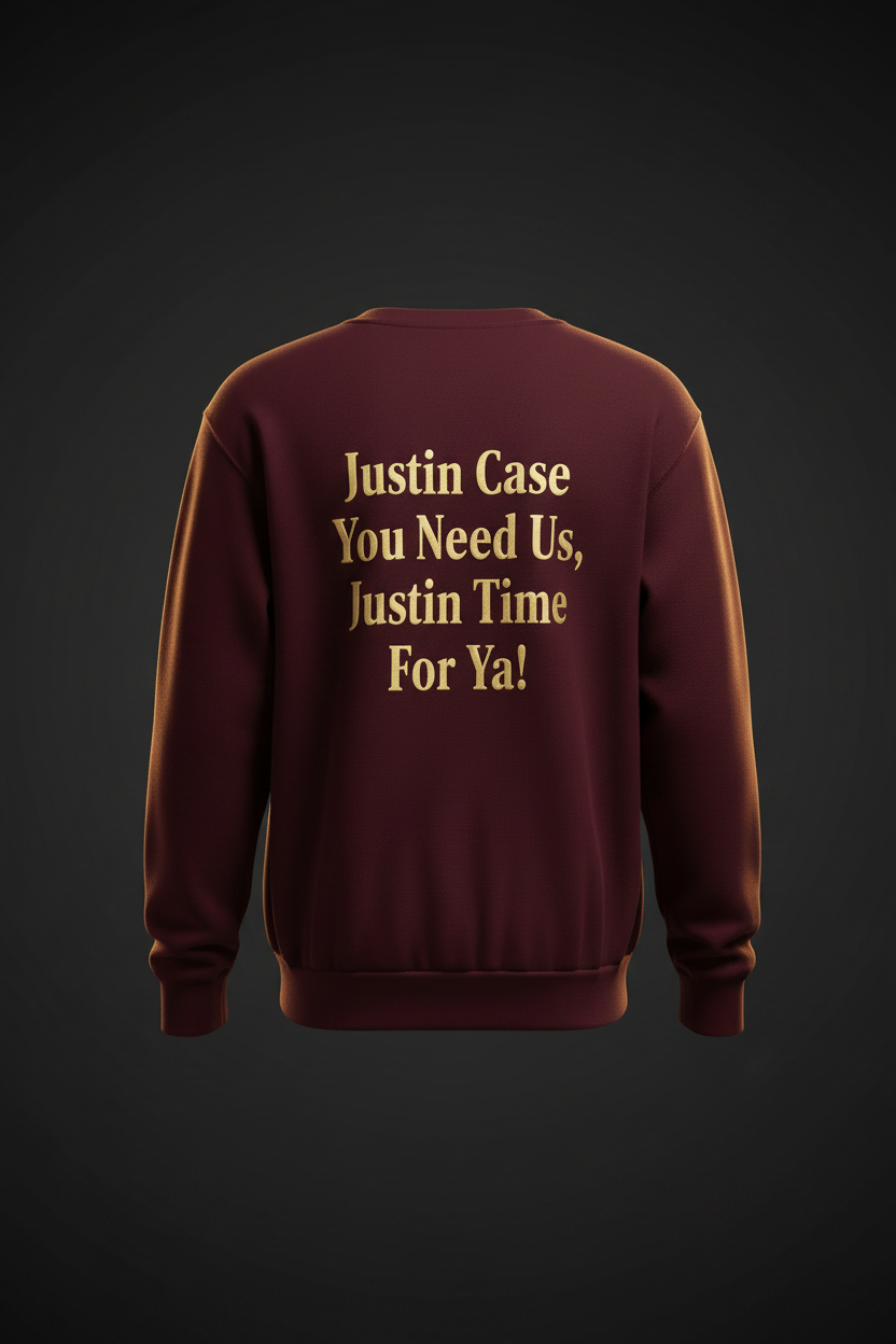 Maroon Long Sleeve Back
