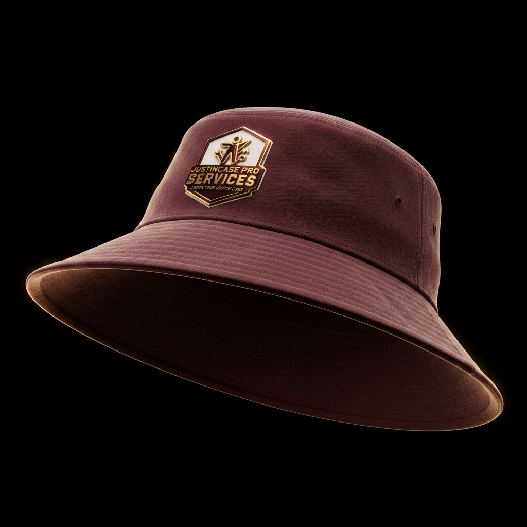 Maroon Bucket Hat