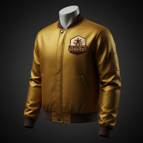 Gold Bomber Jacket