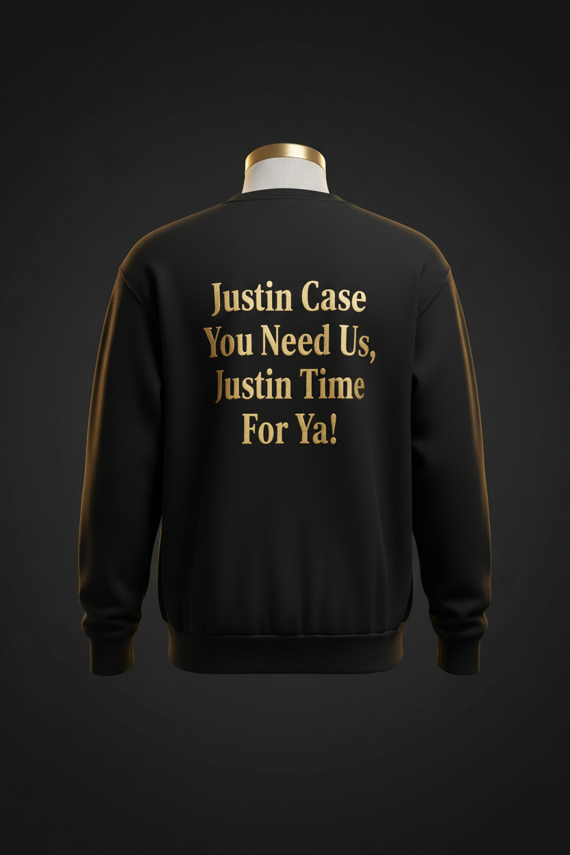 Black Long Sleeve Back