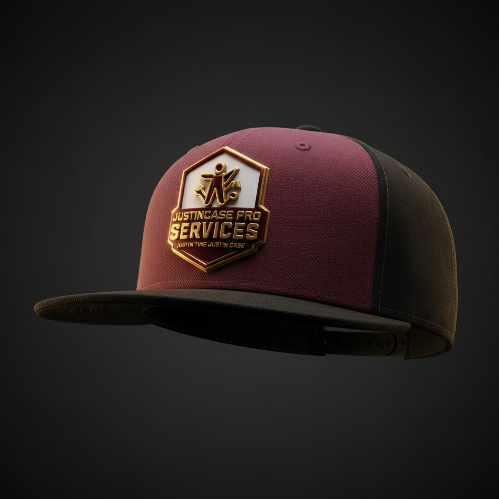 Maroon Black Two-Tone Snapback